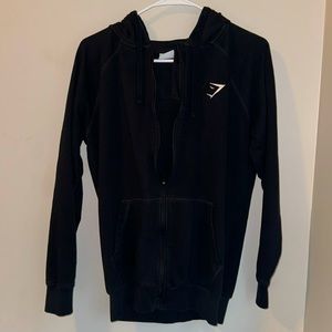 XS Black Gymshark Hoodie
